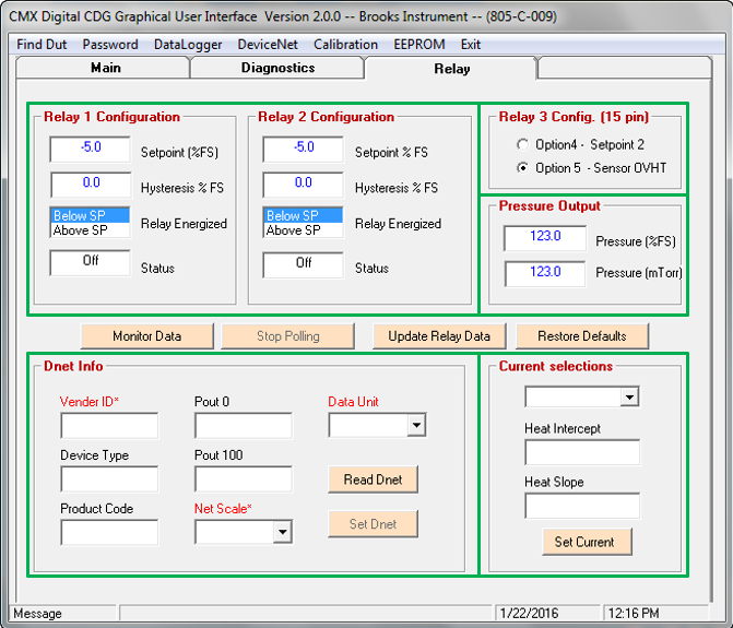 XacTorr CMX Series - Configuring Relays