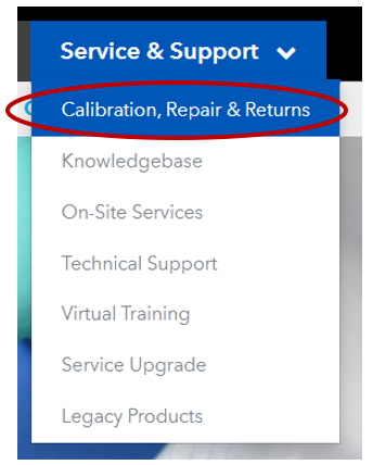 Service - Customer Portal - Create RMA